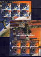 UNO Wien 2007 - 50 Jahre Weltraumfahrt, Nr. 518 - 519 Im Kleinbogen, Postfrisch ** / MNH - Neufs