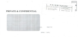 GERMANY  - 2023, POSTAL FRANKING MACHINE COVER TO DUBAI. - Lettres & Documents