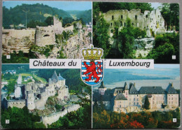 GRAND DUCHE DE LUXEMBOURG CHATEAUX PALACE BURG FORT KARTE CARD POSTCARD CARTOLINA CARTE POSTALE ANSICHTSKARTE POSTKARTE - Bourscheid