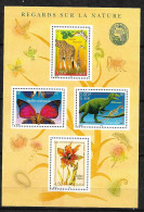 Bloc N°31 Nature Papillon Girafe Dinosaure . Neuf * * TB Jamais Plié=MNH VF - Mint/Hinged