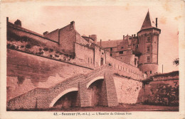 FRANCE - Saumur ( M Et L ) - Vue Générale De L'escalier Du Château Fort - Carte Postale Ancienne - Saumur
