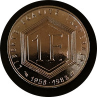 Monnaie France - 1988 - DE GAULLE - Commémoratives