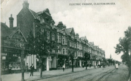 CPA  Electric Parade Clacton-on-sea England  1904 - Clacton On Sea