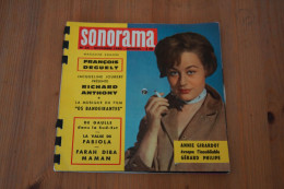 SONORAMA N° 24 NOV 1960 ANNIE GIRARDOT RICHARD ANTHONY FRANCOIS DEGUELT ET + - Formats Spéciaux