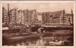 Königsberg , Ostpreussen - Lastadie (Stempel "Königsberg" 1922) - Ostpreussen