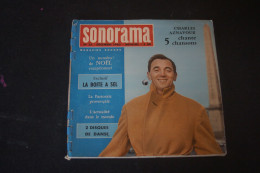 SONORAMA N°25 DEC 1960 AZNAVOUR.JEANNE MOREAU.BOURVIL.PETULA CLARK.PAUL NEWMAN  DE GAULLE KENNEDY ET + - Formats Spéciaux