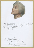 Sylvie Germain - Écrivaine Française - Citation Autographe Dédicacée + Photo - 2016 - Writers