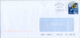 ITALIA 2019 700 Anni Ospedale S. Croce-Cuneo Su Busta Commerciale - 2011-20: Cartas & Documentos