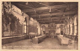 BELGIQUE - Louvain - Intérieur De L'Hôtel De Ville - Salle Gothique - Carte Postale Ancienne - Leuven