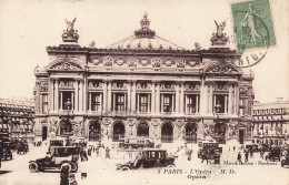 FRANCE - Paris - Vue Panoramique De L'opéra M D - Opéra - Animé - Phot Marcel Delboy - Carte Postale Ancienne - Churches