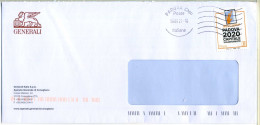 ITALIA 2020 Padova Capitale Volontariato B-zona1 Su Busta Commerciale - 2011-20: Cartas & Documentos