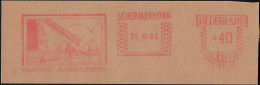Pays-Bas 1969. Empreinte De Machine à Affranchir. Commune De Schermerhorn. Moulins à Vent - Mulini