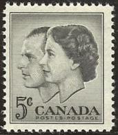 CANADA, 1957, Mint Never Hinged Stamp(s), QE II & Duke Of Edinburgh, Michel 321, M5454 - Ongebruikt