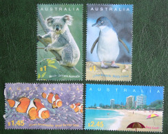 Australian Impressions WILDLIFE Koala Fish Pinguin 2004 Mi 2328-2331 Used Gebruikt Oblitere Australia Australien - Oblitérés