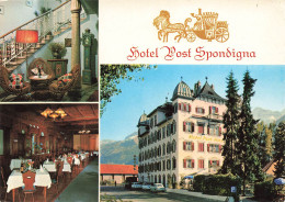 ITALIE - Spondigna - 880m - Prov Bozen - Hotel Post Hirschen - Carte Postale - Bolzano