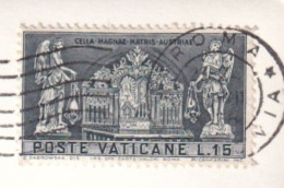 Rome La Nuit Arc De Constantin TIMBRE POSTE VATICANE VATICAN - Interi Postali