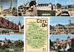 FRANCE - Côte D'Or - Multi Vues - Villes - Auxonne - Beaune - Saulieu - Carte Postale - Andere & Zonder Classificatie