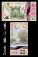 México 20 Pesos Commemorative 2021 Pick 132a Sign 2 Polymer Sc Unc - Mexico