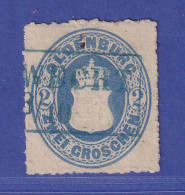 Oldenburg 1862 Wappen 2 Groschen Mi.-Nr. 18 A  Gestempelt - Oldenbourg