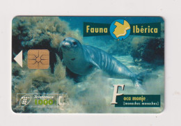 SPAIN - Mediterranean Monk Seal Chip Phonecard - Commémoratives Publicitaires