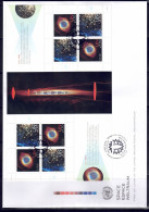 UNO Wien 2013 - Int. Weltraumwoche, FDC Mit Nr. 788 - 789 Im Kleinbogen - FDC