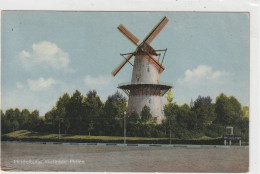 MIDDELBURG .  VLISSINGSE MOLEN .  CARTE COLORISEE AFFR AU VERSO .  2 SCANNES - Middelburg