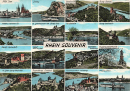 ALLEMAGNE - Rhein Souvenir - Paysages - Multivues - Carte Postale - Other & Unclassified