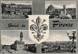 ITALIE - Saluti Da Firenze - Mulitvues - Monuments - Carte Postale - Firenze