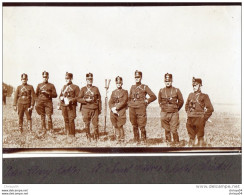 65Cu  Suisse Photo Guerre 14/18 Groupe D'officiers Observant Aux Jumelles Et Prenant Des Notes - Autres & Non Classés