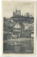 CPA 49 Maine Et Loir) - SEICHES Sur Le Loir - La Chapelle  De Matheflon Au Bord Du Loir - Barque - Seiches Sur Le Loir