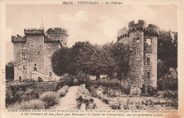 FRANCE - Pontgibaud - Vue Générale Du Château - Vue De L'ancien Château à L'entré - Carte Postale Ancienne - Riom