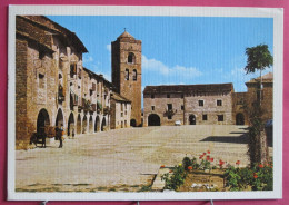 Espagne - Ainsa - Pirineo Aragones - Plaza De España - Huesca