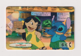 SPAIN - Lilo And Stitch Chip Phonecard - Commemorative Advertisment