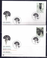 UNO Wien 2013 - UN-Radio, FDC Mit Nr. 764 - 765 - FDC