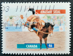 Canada 1999 USED  Sc 1792,   46c   Horses, Perf. 13.0 X 13.4 - Gebruikt