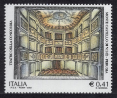 Italia / Italia 2002 Correo 2602 **/MNH Teatro De La Concordia. Monte Castello  - 2001-10: Mint/hinged