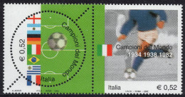 Italia / Italia 2002 Correo 2617/18 **/MNH Campiones De Futlbol, Del Mundo. 200 - 2001-10: Mint/hinged