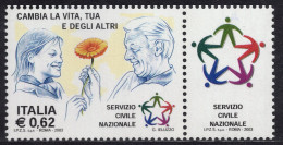 Italia / Italia 2003 Correo 2627 **/MNH Servicio Civil.  - 2001-10: Mint/hinged