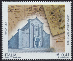Italia / Italia 2003 Correo 2659 **/MNH Abadía De San Silvestro. Nonantola. Fun - 2001-10:  Nuevos