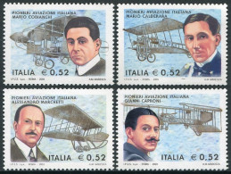 Italia / Italia 2003 Correo 2660/63 **/MNH Pioneros Aviación (4 Sellos)  - 2001-10:  Nuevos