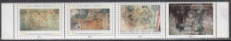 NEPAL 2011, TOURISM, MURAL PAINTINGS, Set 4v Complete Se-tenant, MNH(**) - Nepal