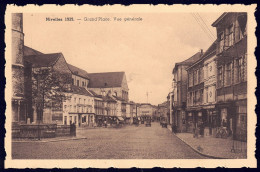 +++ CPA - NIVELLES - 1939 - Grand' Place - Vue Générale  // - Nijvel