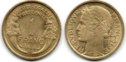 MA 30915 / France - Frankreich 1 Franc 1938 SPL - 1 Franc