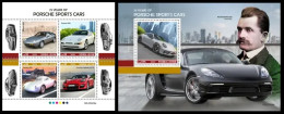 Sierra Leone  2023 75 Years Of Porsche Sports Cars. (439) OFFICIAL ISSUE - Cars