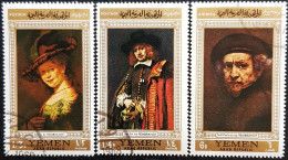 Yémen Du Nord 1968 Oeuvres De Rembrandt  Stampworld N° ? - Yemen