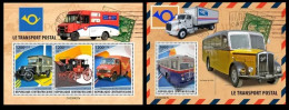 Cemtral Africa  2023 Postal Transport. (427) OFFICIAL ISSUE - Otros (Tierra)