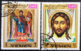 Yémen Royaume 1969 Christmas Stampworld N° 972 Et 977 - Yemen