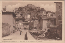 CONDRIEU  LE VIEUX PONT SUR LA GARENNE ET LA VISITATION - Condrieu