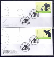 UNO Wien 2012 - Paraolympische Spiele, FDC Mit Nr. 754 - 755 - FDC