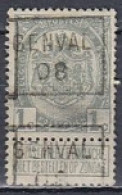 1132 Voorafstempeling Op Nr 81 - GENVAL 08  - Positie C - Rollo De Sellos 1900-09